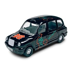 Corgi TY66128 London 2012 Destination London 2012 Taxi #26 BMX Cycling Collectable Series Die Cast Vehicle