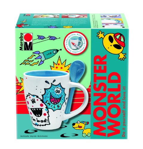 Marabu 012300095 - Porcelain Painter Set Monster World Preisvergleich