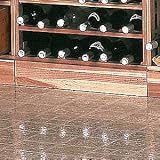 Tool-Free Redwood Wine Rack Kit - Straight Moldings