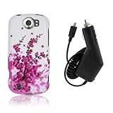 HTC myTouch 4G Slide / DoubleShot - Spring Flowers Design Hard Plastic Skin ....