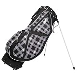 OGIO Featherlite Luxe Golf Bag (Block/White)
