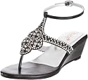 Unze L16750, Damen Pumps mit Keilabsatz