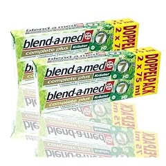 2x Doppelpackung blend-a-med complete plus Zahnpasta/ Zahncreme mit Kr�uterextrakten / 4x 75ml/ gesunde Z�hne und frischer Atem