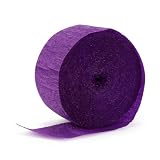 Perfect Purple (Purple) Crepe Streamers - 81