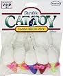 2 Inch Fancy Face Fur Mice Cat Toy - 5pk