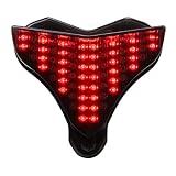 2009-2012 Yamaha YZF R1 Integrated Sequential LED Tail Lights Smoked Lens by Motodynamic