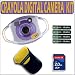 Crayola 2.1MP Digital Camera Purple with 2GB Accessory Bundle
