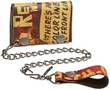 Leather Island Men's Civil Rights Biker Wallet