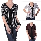 Hailey Jeans Co Juniors Plus Half-sleeve V-neck Top