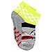 Disney Cars Boys 6 pk Socks (4-6 (shoe size: 7-10), Finish Line Multi Quarter)