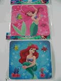 Disney Little Mermaid Mouspad : Ariel Mousepads x 2 Pcs