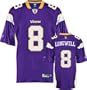 Ryan Longwell Jersey: Reebok Purple Replica #8 Minnesota Vikings Jersey - X-Large