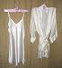Luxurious 100% Silk Robe & Chemise Set!