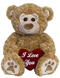 Pudgy Bear with I Love You Heart