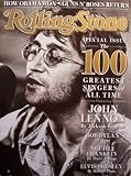 Rolling Stone Issue 1066 [John Lennon cover] November 27, 2008 (Special Issue: The 100 Greatest Singers of All Time, John Lennon, Bob Dylan, Aretha Franklin, Elvis Presley, etc.)