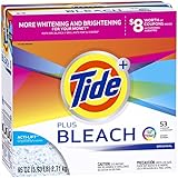 Tide Ultra Original Scent with Bleach  Powder Laundry Detergent, 53 Loads, 95 oz