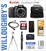 Kodak EasyShare Z990 12 MP Digital Camera with 30x Schneider-Kreuznach Variogon Optical Zoom Lens + Kodak Pocket Digital Camera Remote Control + Deluxe Padded Camera Bag + LEXSpeed 32GB Class 10 SDHC Memory Card + Rechargeable Batteries & Rapid Charger + Sunpack SD Memory Card Reader + Full Size Tripod & Much More! Willoughby's Est. 1898 Deluxe Point and Shoot Bundle