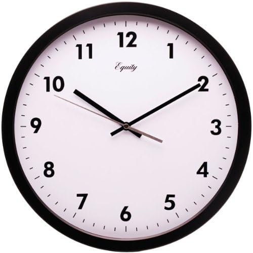 Equity 25509 14 Inch Basics Commercial Quartz Wall Clock