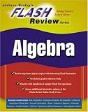 Flash Review Series: Algebra (Addison-Wesley`s Flash Review Series)