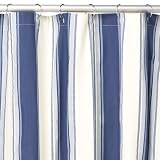 Shower Curtain - Blue Cabana Stripe