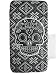 Sugar Skull Tweed Frame Clutch - Skull Sweater Shell