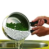 Steel Pan Strainer & Colander