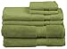 Eco Low Twist 6-Piece Towel Set, Green