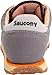 Saucony mens Jazz Low Pro Vegan Sneaker, Charcoal/Orange, 7.5 M US