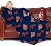 Detroit Tigers Adult Comfy Throw Blanket with Sleeves