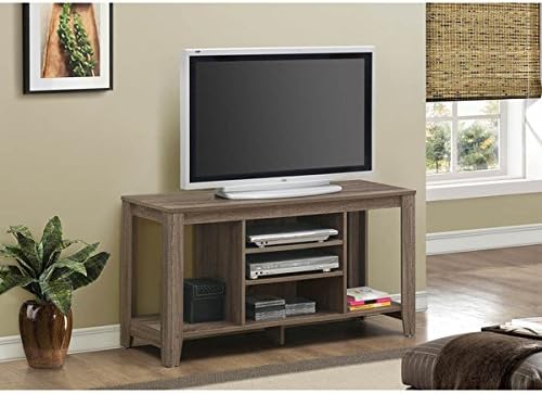 Dark Taupe Reclaimed-look TV Console