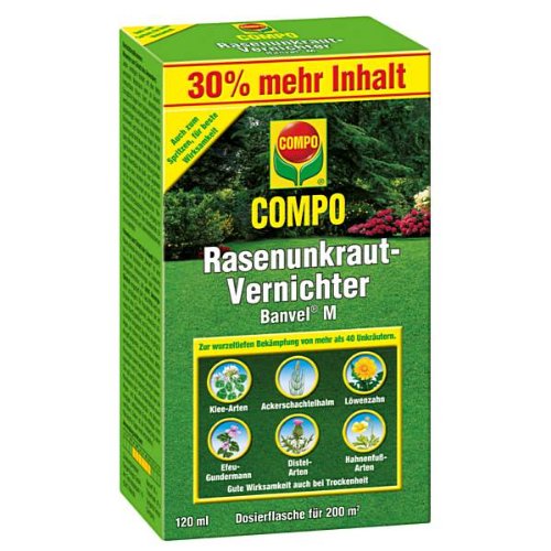 Compo 17639 Rasenunkraut-Vernichter Banvel M 120 ml Preisvergleich