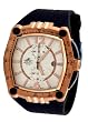 Adee Kaye Men's Octagon Chronograph Watch with Resisn Band Model AK-4009-MRG7