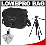 Lowepro Stealth Reporter D300 AW Digital SLR Camera Bag/Case (Black) + Trip ....