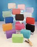 Cotton Waffle Cosmetic/Travel Bag