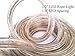CBconcept 120VLRS-50FT-CW 120-volt 2-Wire 1/2-Inch LED Rope Light, 1.0-Inch LED Spacing Christmas Lighting, Indoor/Outdoor Rope Lighting, 50-Feet, Cool White