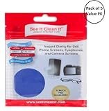 Pack of 5: *Advanced Cloth Microfiber (Eyeglasses, Touchscreens, Cameras)