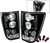 04-06 Nissan Titan Altezza Black/Clear Tail Lights