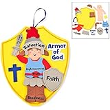 Fun Express Armor of God Kids Craft Kit (1 Dozen)