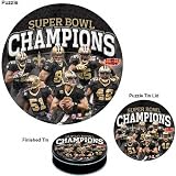 Wincraft New Orleans Saints Super Bowl XLIV Champions Puzzle Tin