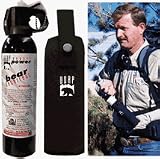 9.2oz.-260g Magnum Bear Spray W/ Chest Holster