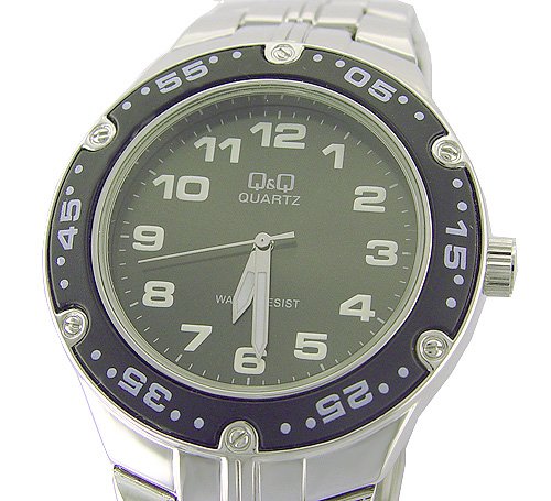 NEW Classic Q&Q Elegant Men Water Resistant Dress Watch