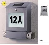Stainless Steel Solar Mail Box