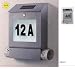SOLAR MAIL BOX - STAINLESS STEEL