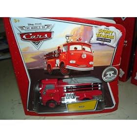 Disney Pixar CARS Movie 1:55 Die Cast Story Tellers Collection Red by 