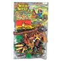 COWBOYS and INDIANS - GIANT 42 Pc. Play Set - Teepees - Canoes, Chiefs, Indian Poles & More! **FACTORY SEALED**