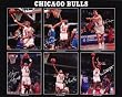 Chicago Bulls (Scottie Pippen, Michael Jordan, John Paxson, Horace Grant, B.J. Armstrong, Bill Cartwright) Sports Poster Print - 16" X 20"