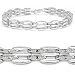 0.22 Carat Genuine Red Diamond Sterling Silver Bracelet