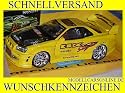 NISSAN SKYINE GT-R GTR GELB TUNING BELEUCHTUNG 1/24 X-TUNERS MODELLAUTO MODELL AUTO