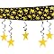 Gold The Stars Are Out Ceiling D&eacute;cor