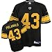 Youth Pittsburgh Steelers #43 Troy Polamalu Alternate Replica Jersey - M 10-12